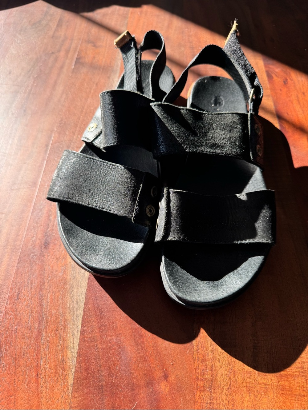 Sorel Black Torpeda Sandal